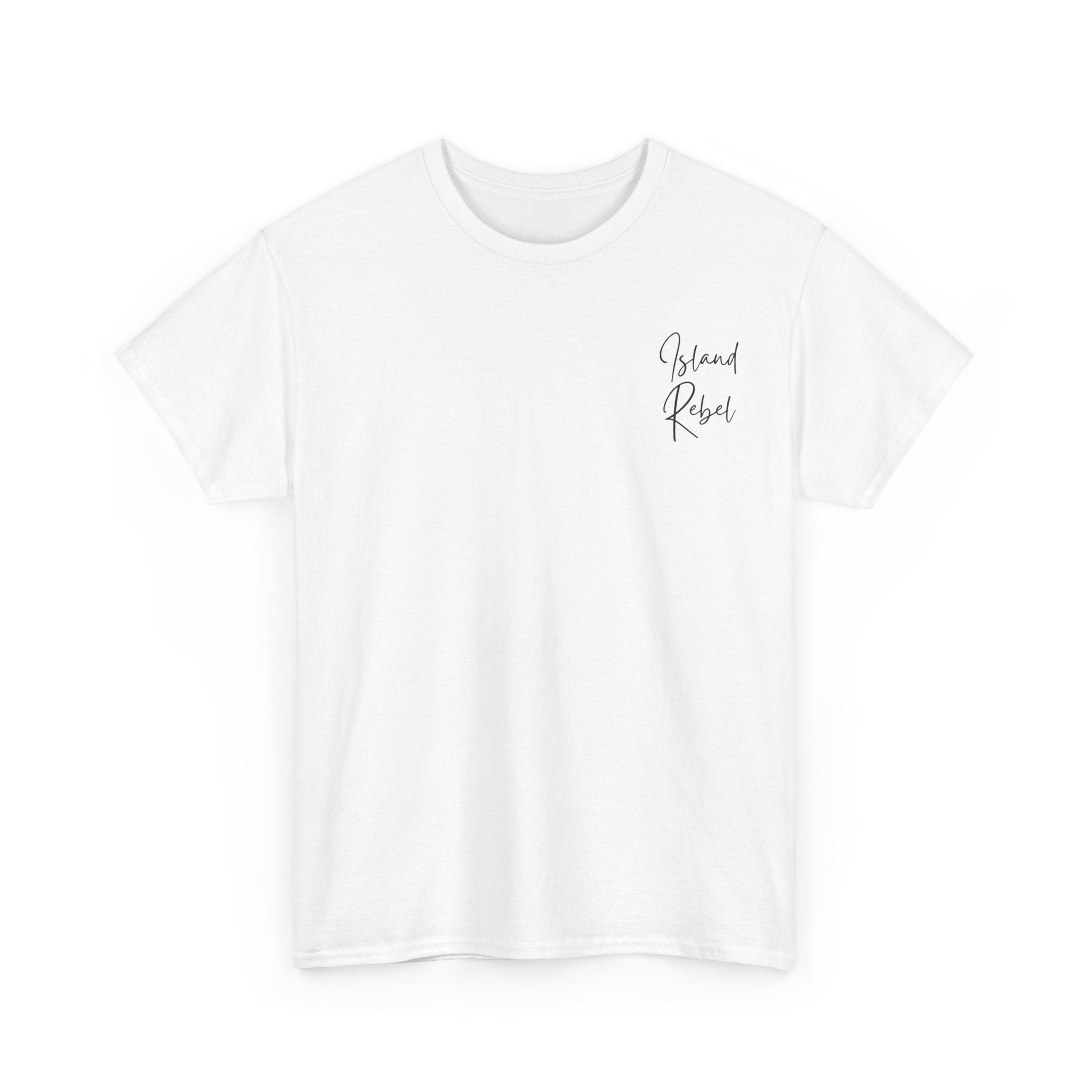 T-Shirt aus schwerer Baumwolle