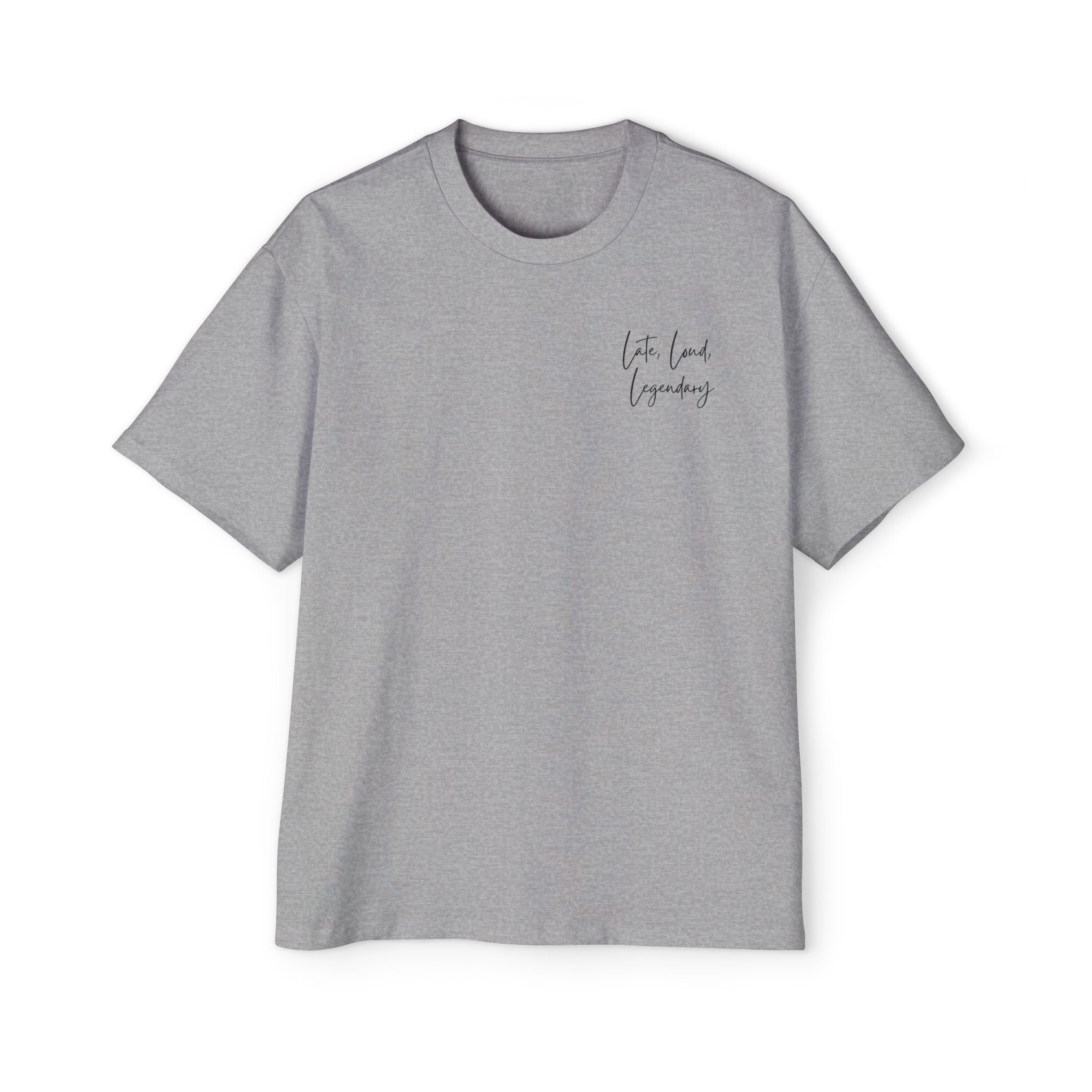 Men’s Heavy Oversized Tee – Island Rebel Graphic Shirt