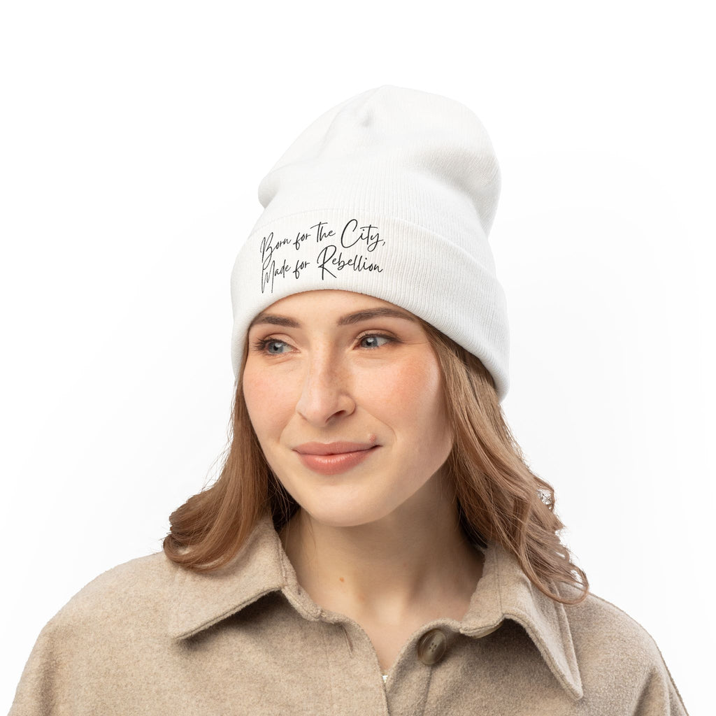Urban Rebellion Knit Beanie