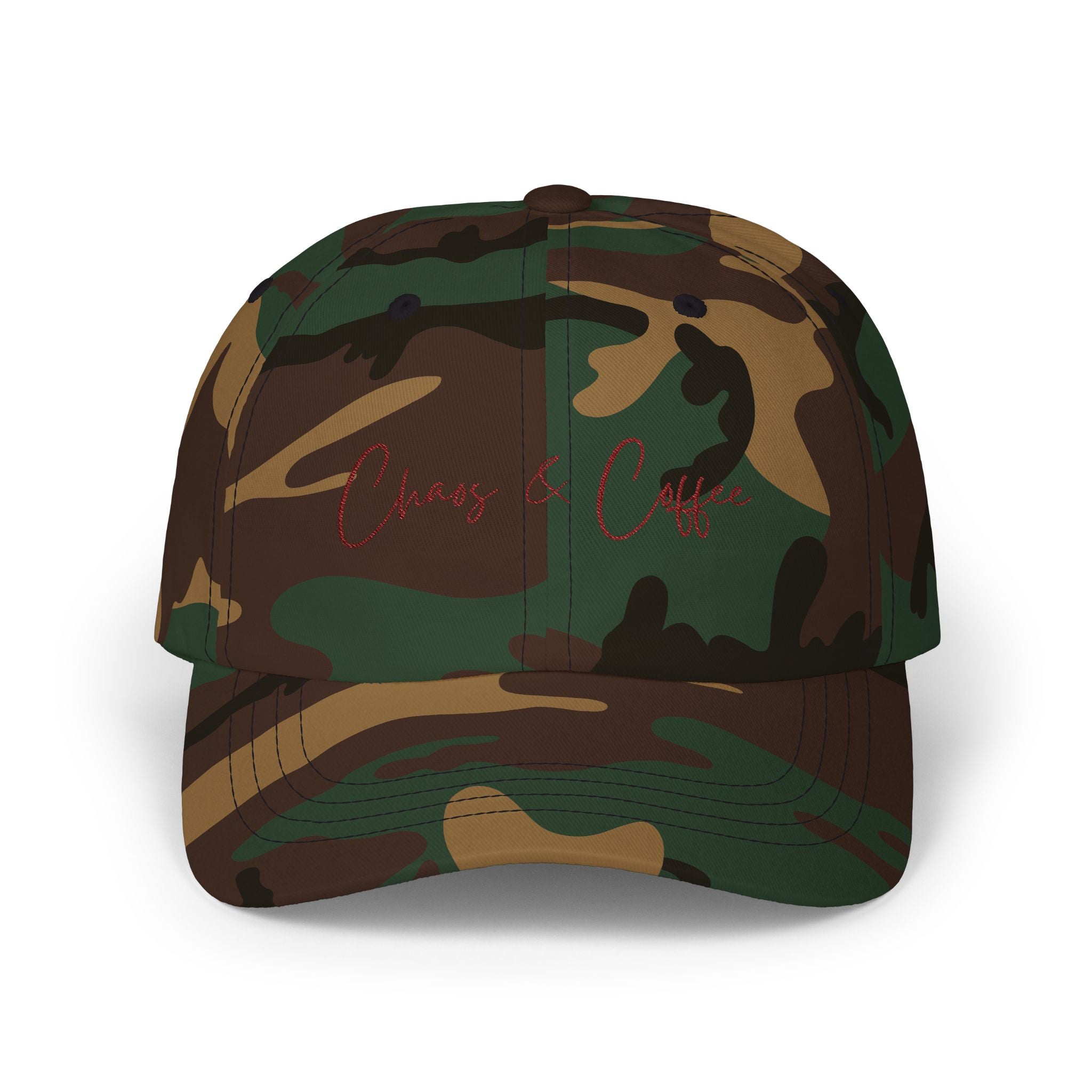 Chaos & Coffee Dad Cap – Lässige Cap für Streetstyle & Kaffee-Liebhaber