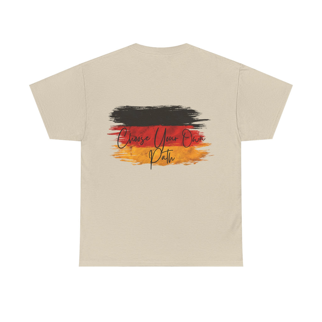 T-Shirt aus schwerer Baumwolle
