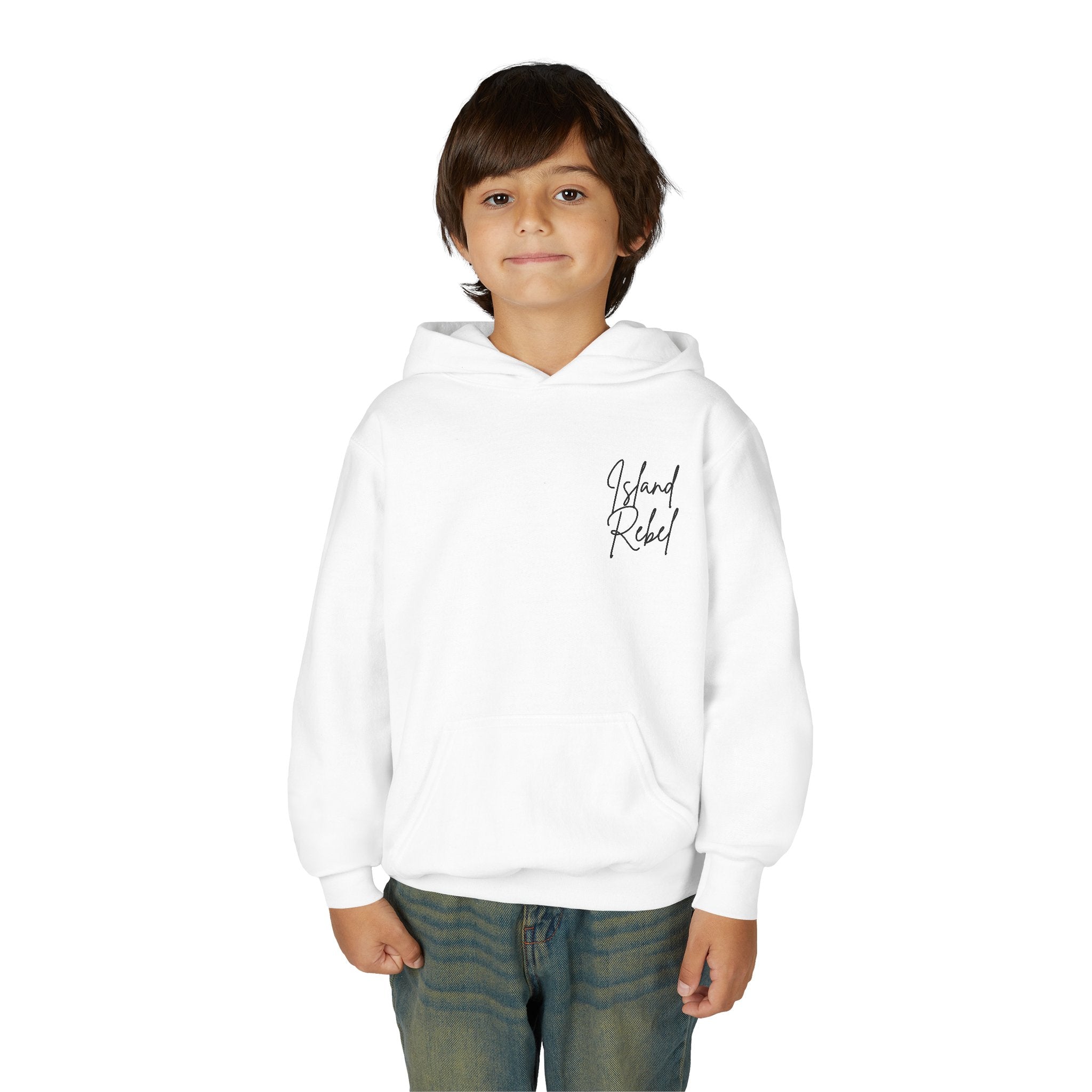 Island Rebel Hoodie für Kinder – Stylisch & Bequem