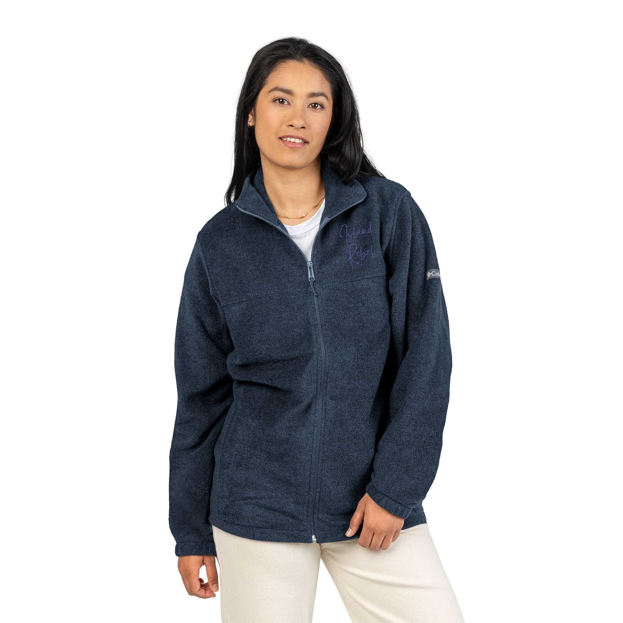 Unisex Columbia Fleece Jacket - Cozy Embroidered Outerwear for Outdoor Adventures, Perfect Gift for Winter, Hiking, Gifts for Him/Her, [...]