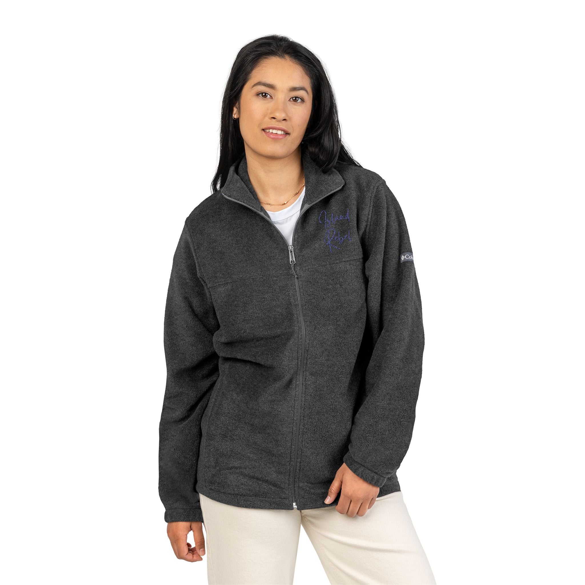 Unisex Columbia Fleece Jacket - Cozy Embroidered Outerwear for Outdoor Adventures, Perfect Gift for Winter, Hiking, Gifts for Him/Her, [...]