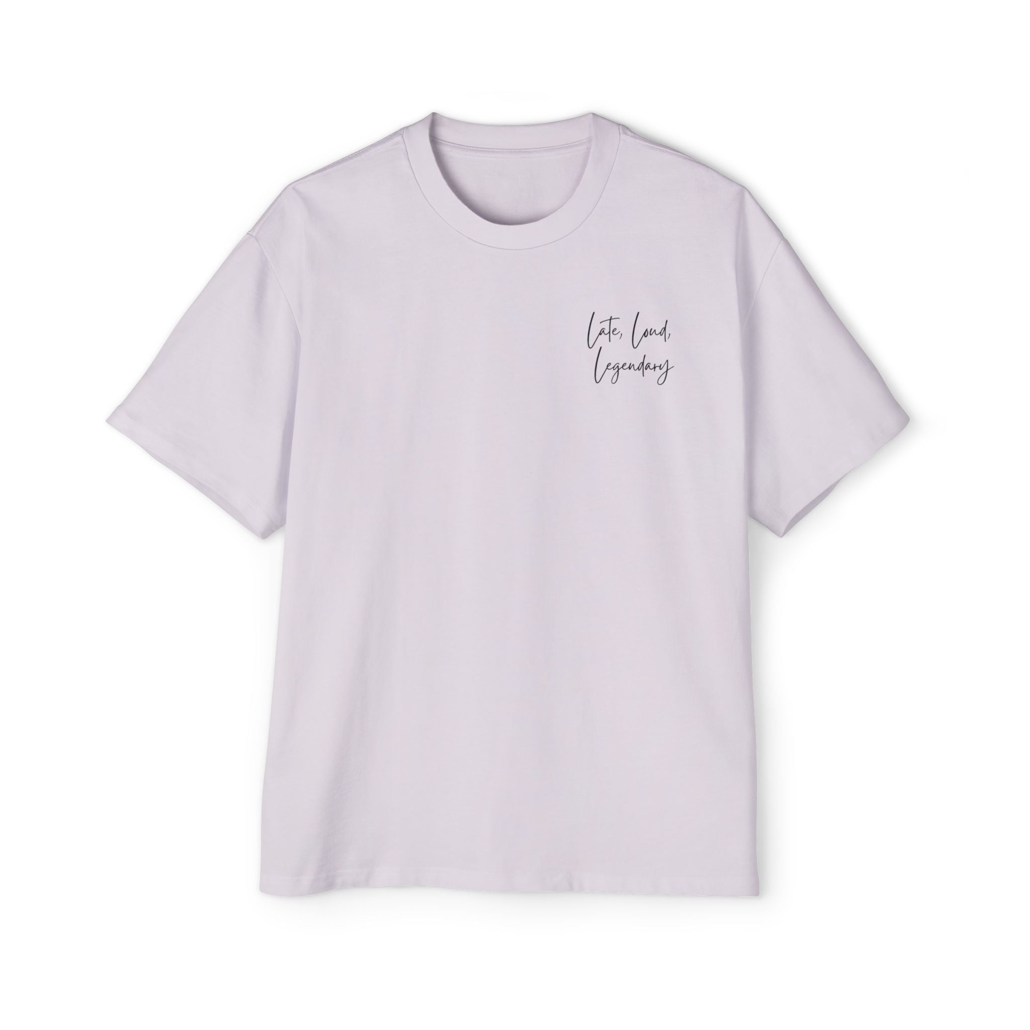 Men’s Heavy Oversized Tee – Island Rebel Graphic Shirt