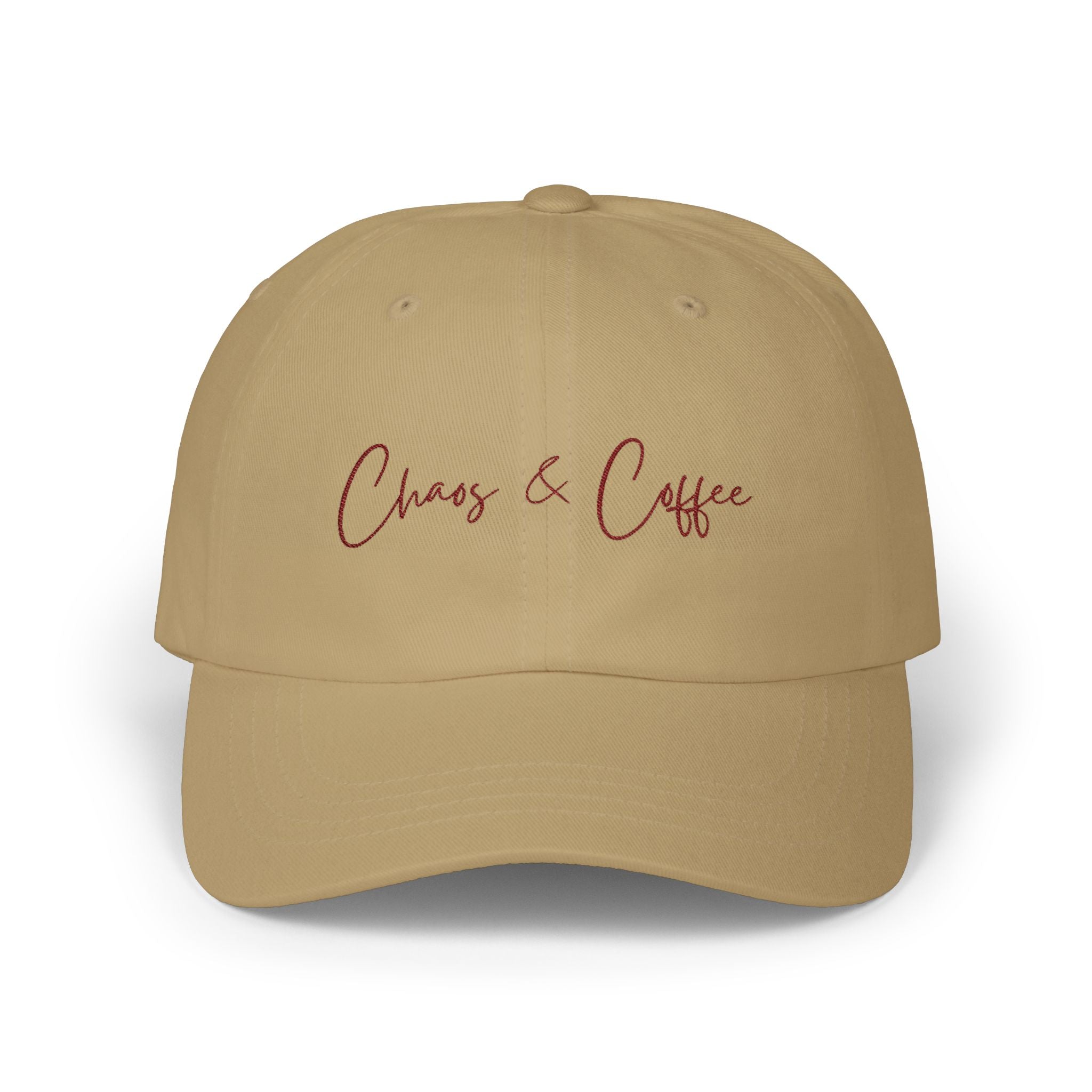 Chaos & Coffee Dad Cap – Lässige Cap für Streetstyle & Kaffee-Liebhaber
