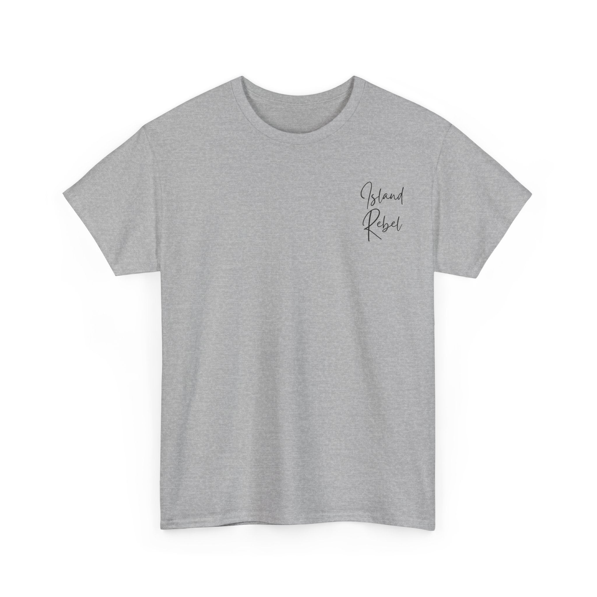 T-Shirt aus schwerer Baumwolle