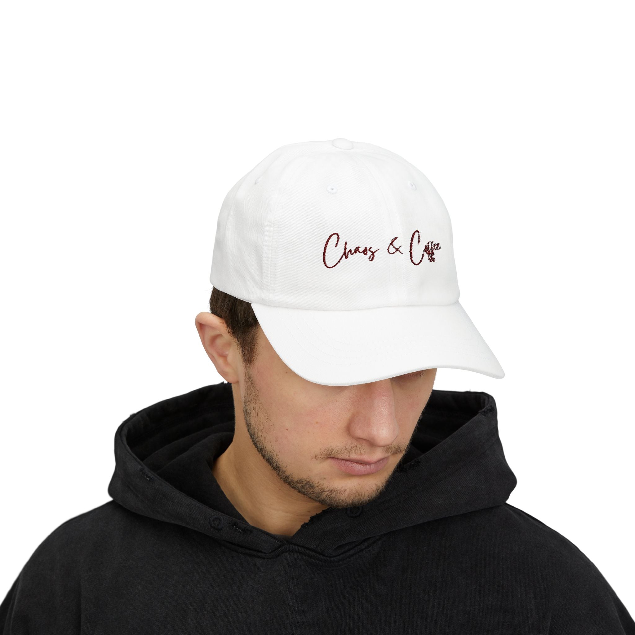 Chaos & Coffee Dad Cap – Lässige Cap für Streetstyle & Kaffee-Liebhaber