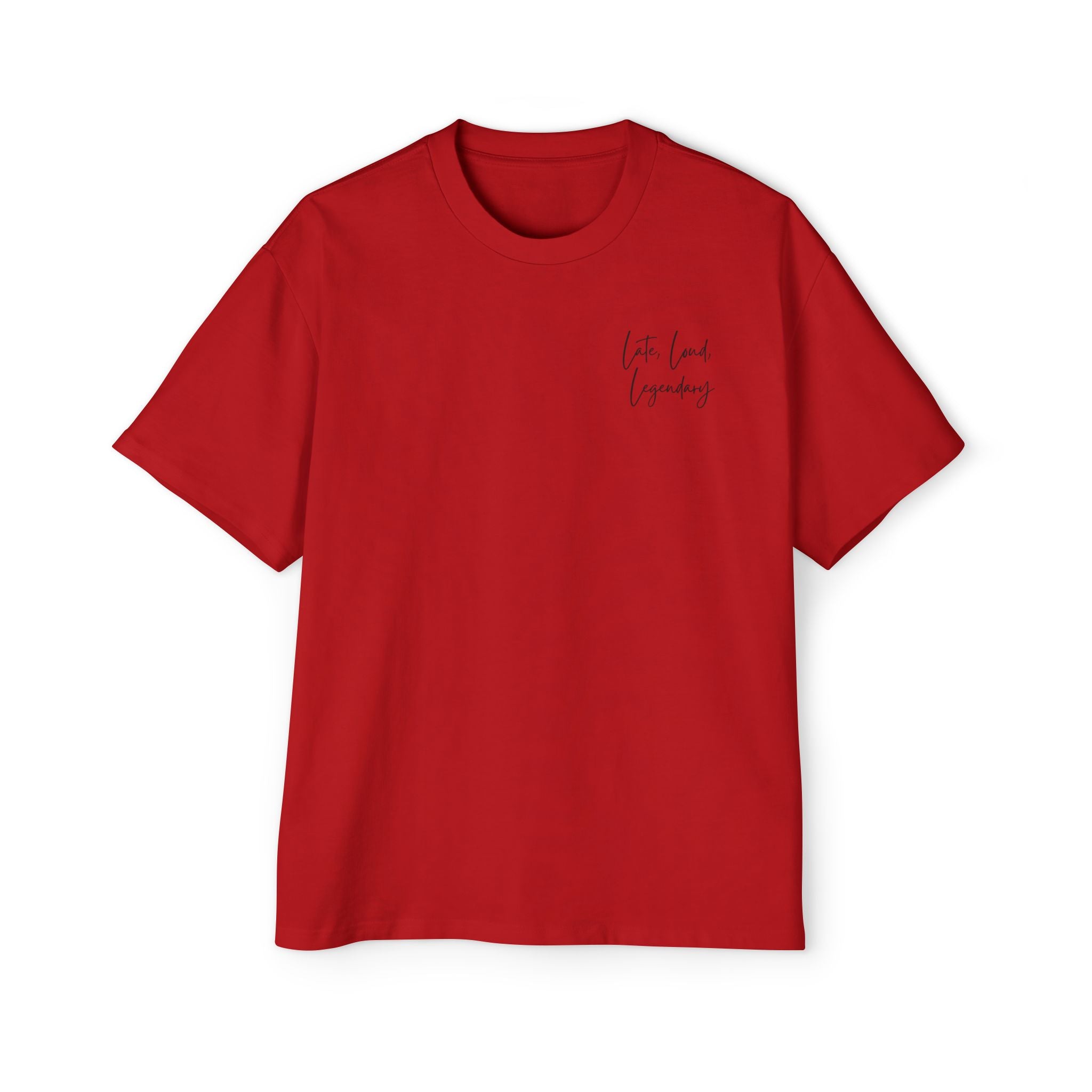 Men’s Heavy Oversized Tee – Island Rebel Graphic Shirt