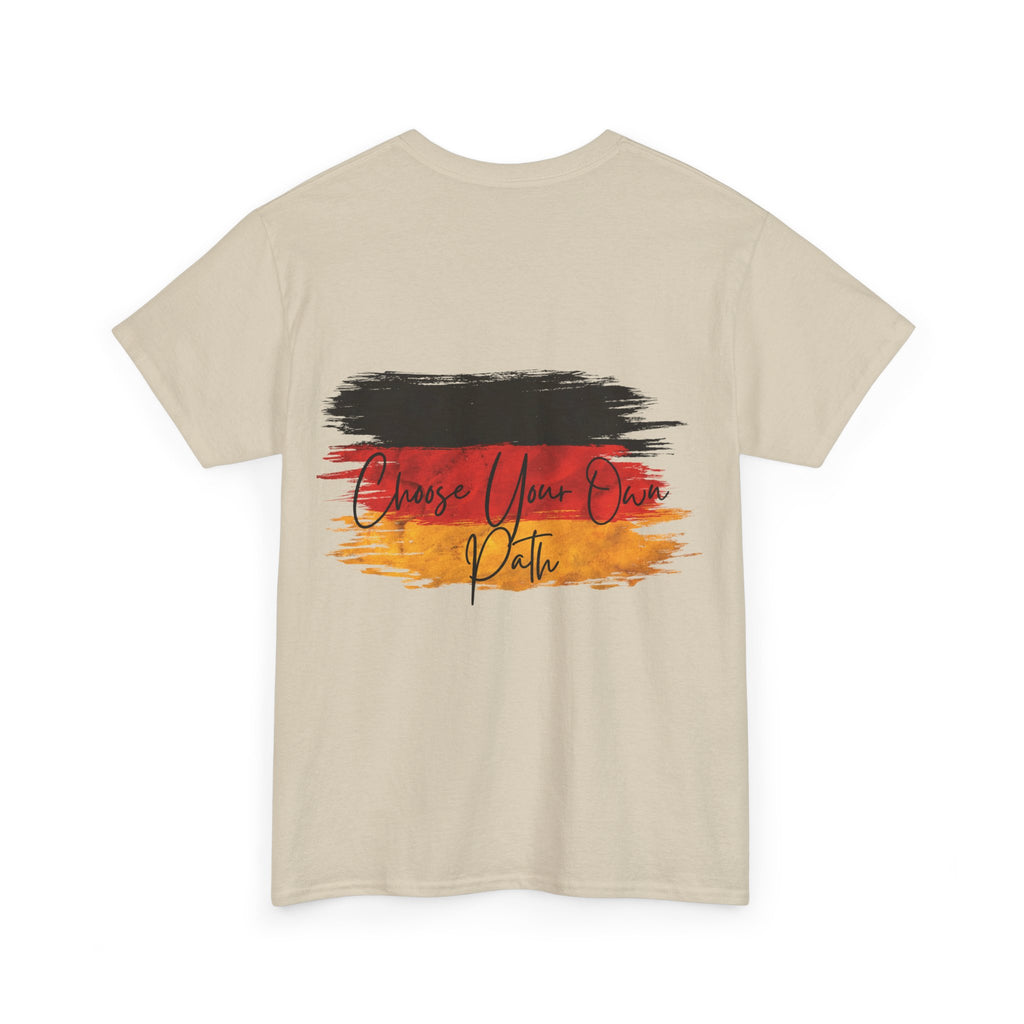 T-Shirt aus schwerer Baumwolle