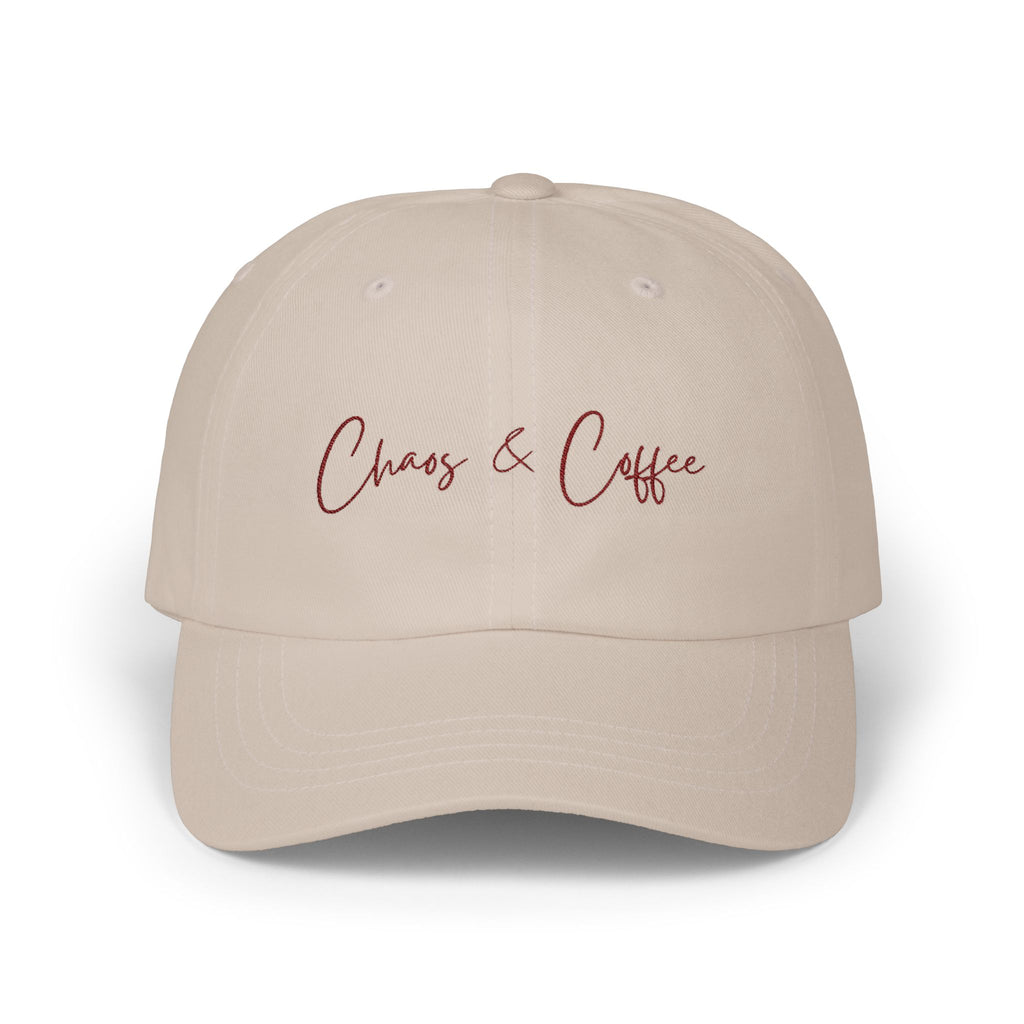 Chaos & Coffee Dad Cap – Lässige Cap für Streetstyle & Kaffee-Liebhaber